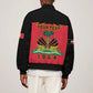 Personalized Afro-Haitians 1964 Bomber Jacket Coat Of Arms Flag Style - African Pride
