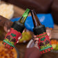 Personalized Afro-Haitians 1964 4 in 1 Can Cooler Tumbler Coat Of Arms Flag Style - African Pride