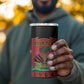Personalized Afro-Haitians 1964 4 in 1 Can Cooler Tumbler Coat Of Arms Flag Style - African Pride