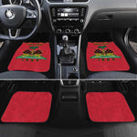 Personalized Afro-Haitians 1964 Car Mats Coat Of Arms Flag Style - African Pride