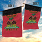 Personalized Afro-Haitians 1964 Garden Flag Coat Of Arms Flag Style - African Pride