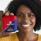 Custom Afro Haiti Football AirPods Case Les Grenadiers