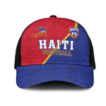 Afro Haiti Football Baseball Net Cap Les Grenadiers - African Pride