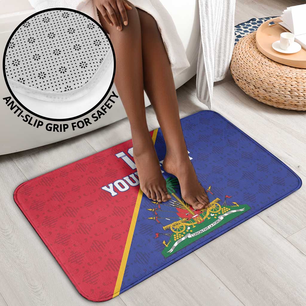 Custom Afro Haiti Football Bathroom Set Les Grenadiers