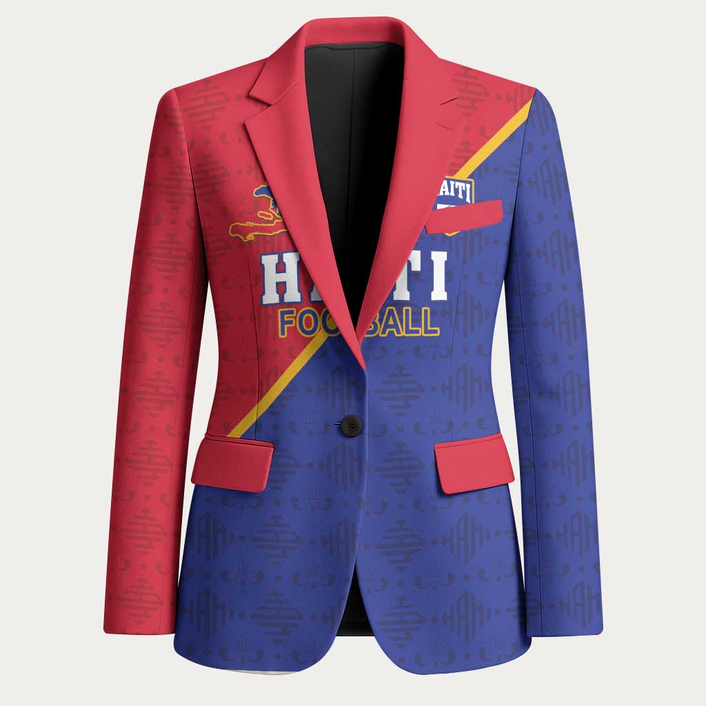 Custom Afro Haiti Football Blazer Les Grenadiers