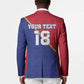 Custom Afro Haiti Football Blazer Les Grenadiers