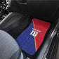 Custom Afro Haiti Football Car Mats Les Grenadiers - African Pride
