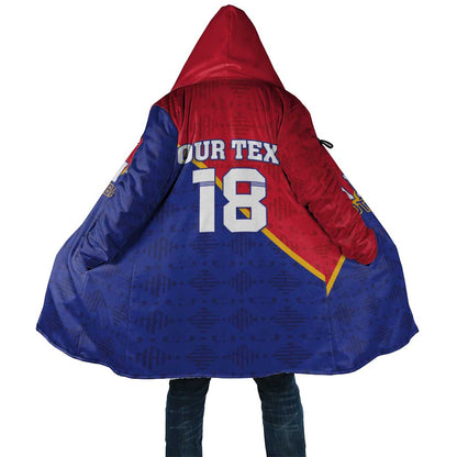 Custom Afro Haiti Football Cloak Les Grenadiers