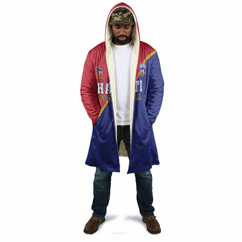 Custom Afro Haiti Football Cloak Les Grenadiers