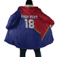 Custom Afro Haiti Football Cloak Les Grenadiers