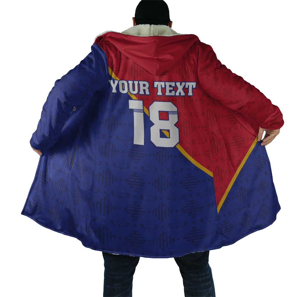 Custom Afro Haiti Football Cloak Les Grenadiers