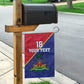 Custom Afro Haiti Football Garden Flag Les Grenadiers - African Pride