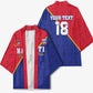 Custom Afro Haiti Football Kimono Les Grenadiers