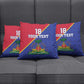 Custom Afro Haiti Football Pillow Cover Les Grenadiers