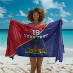 Custom Afro Haiti Football Sarong Les Grenadiers - African Pride
