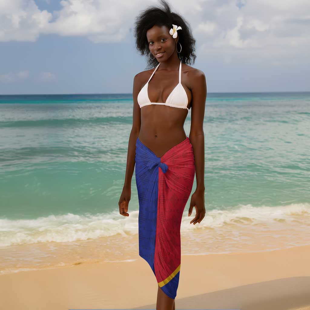 Custom Afro Haiti Football Sarong Les Grenadiers - African Pride