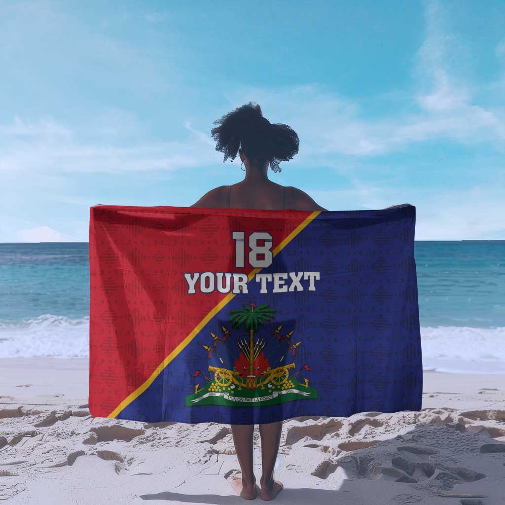 Custom Afro Haiti Football Sarong Les Grenadiers - African Pride