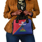 Custom Afro Haiti Football Shoulder Handbag Les Grenadiers - African Pride