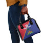 Custom Afro Haiti Football Shoulder Handbag Les Grenadiers - African Pride