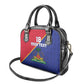 Custom Afro Haiti Football Shoulder Handbag Les Grenadiers - African Pride