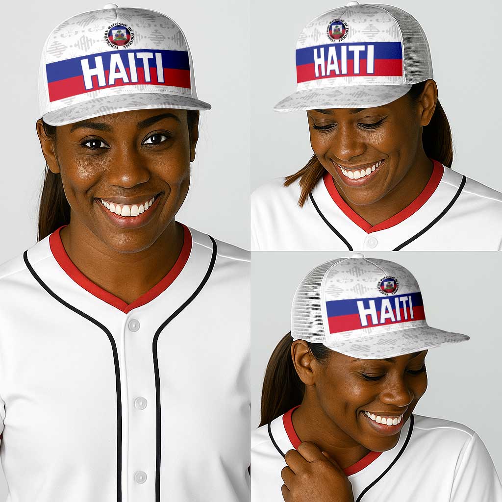 Afro Haiti Football Baseball Net Cap Ekip foutbol Ayiti - African Pride