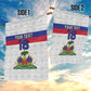 Custom Afro Haiti Football Garden Flag Ekip Foutbol Ayiti - African Pride