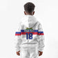 Custom Afro Haiti Football Kid Hoodie Ekip Foutbol Ayiti - African Pride