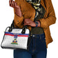 Custom Afro Haiti Football Shoulder Handbag Ekip Foutbol Ayiti - African Pride