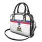 Custom Afro Haiti Football Shoulder Handbag Ekip Foutbol Ayiti - African Pride