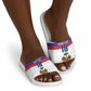 Custom Afro Haiti Football Slide Sandals Ekip Foutbol Ayiti