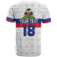 Custom Afro Haiti Football T shirt Ekip Foutbol Ayiti - African Pride