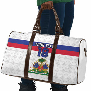 Custom Afro Haiti Football Travel Bag Ekip Foutbol Ayiti