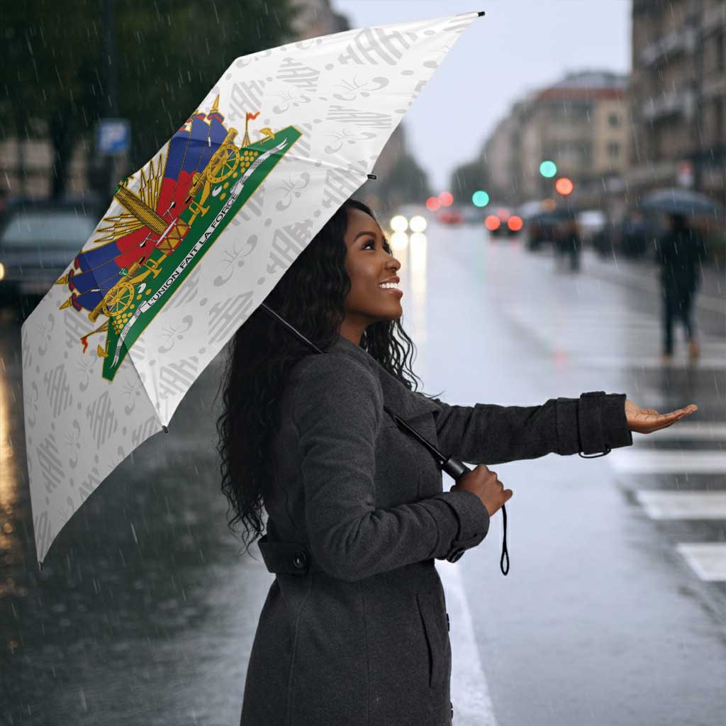 Custom Afro Haiti Football Umbrella Ekip Foutbol Ayiti