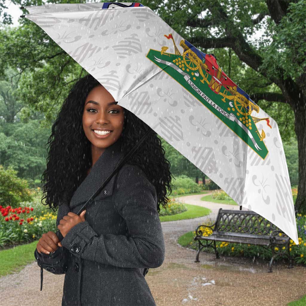 Custom Afro Haiti Football Umbrella Ekip Foutbol Ayiti