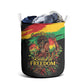Juneteenth Rooted in Freedom Laundry Basket Black Pride African Queen