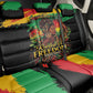 Juneteenth Rooted in Freedom Back Car Seat Cover Black Pride African Queen