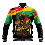 Juneteenth Rooted in Freedom Baseball Jacket Black Pride African Queen