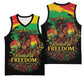 Juneteenth Rooted in Freedom Basketball Jersey Black Pride African Queen