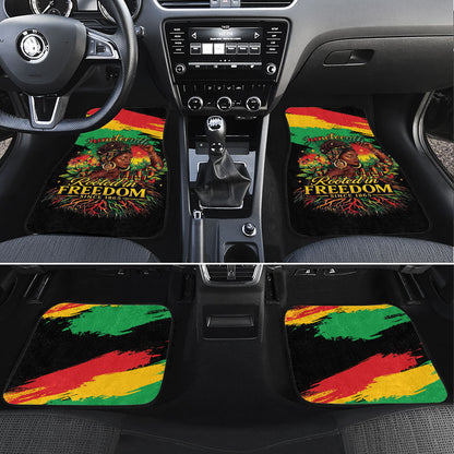 Juneteenth Rooted in Freedom Car Mats Black Pride African Queen