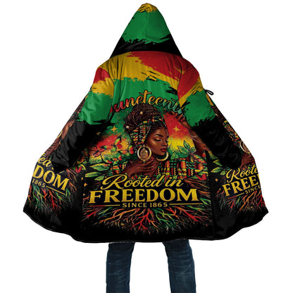 Juneteenth Rooted in Freedom Cloak Black Pride African Queen