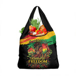 Juneteenth Rooted in Freedom Grocery Bag Black Pride African Queen
