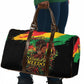 Juneteenth Rooted in Freedom Travel Bag Black Pride African Queen