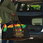 Juneteenth Rooted in Freedom Travel Bag Black Pride African Queen