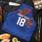 Haiti Heritage Football 2026 Custom Apron Hispaniolan Trogon Bird