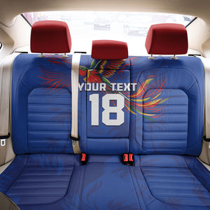 Haiti Heritage Football 2026 Custom Back Car Seat Cover Hispaniolan Trogon Bird