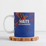 Haiti Heritage Football 2026 Custom Ceramic Mug Hispaniolan Trogon Bird
