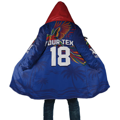 Haiti Heritage Football 2026 Custom Cloak Hispaniolan Trogon Bird