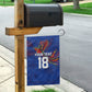 Haiti Heritage Football 2026 Custom Garden Flag Hispaniolan Trogon Bird