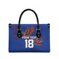 Haiti Heritage Football 2026 Custom Leather Bag Hispaniolan Trogon Bird