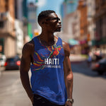 Haiti Heritage Football 2026 Custom Men Tank Top Hispaniolan Trogon Bird